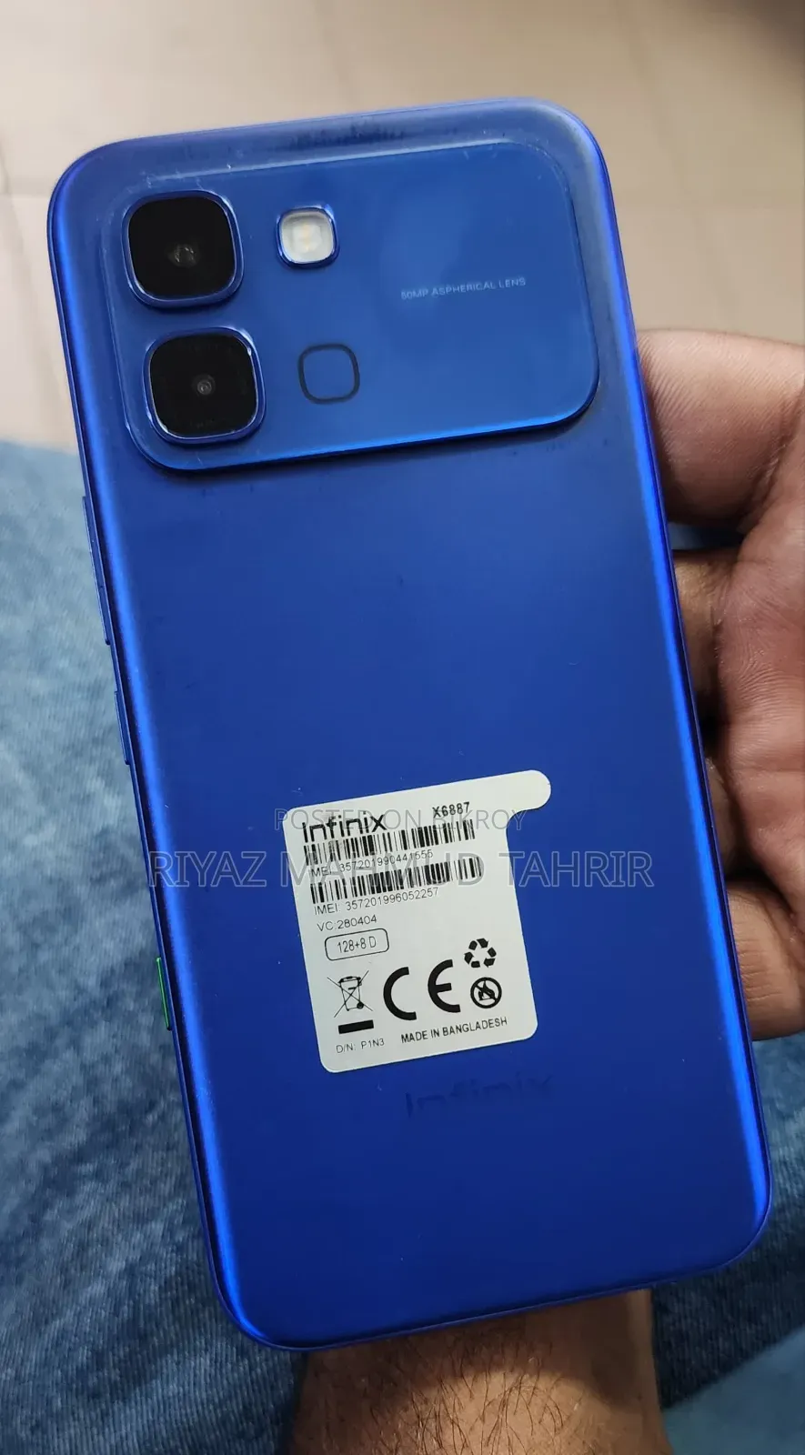 Infinix Note Edge 128 GB Blue