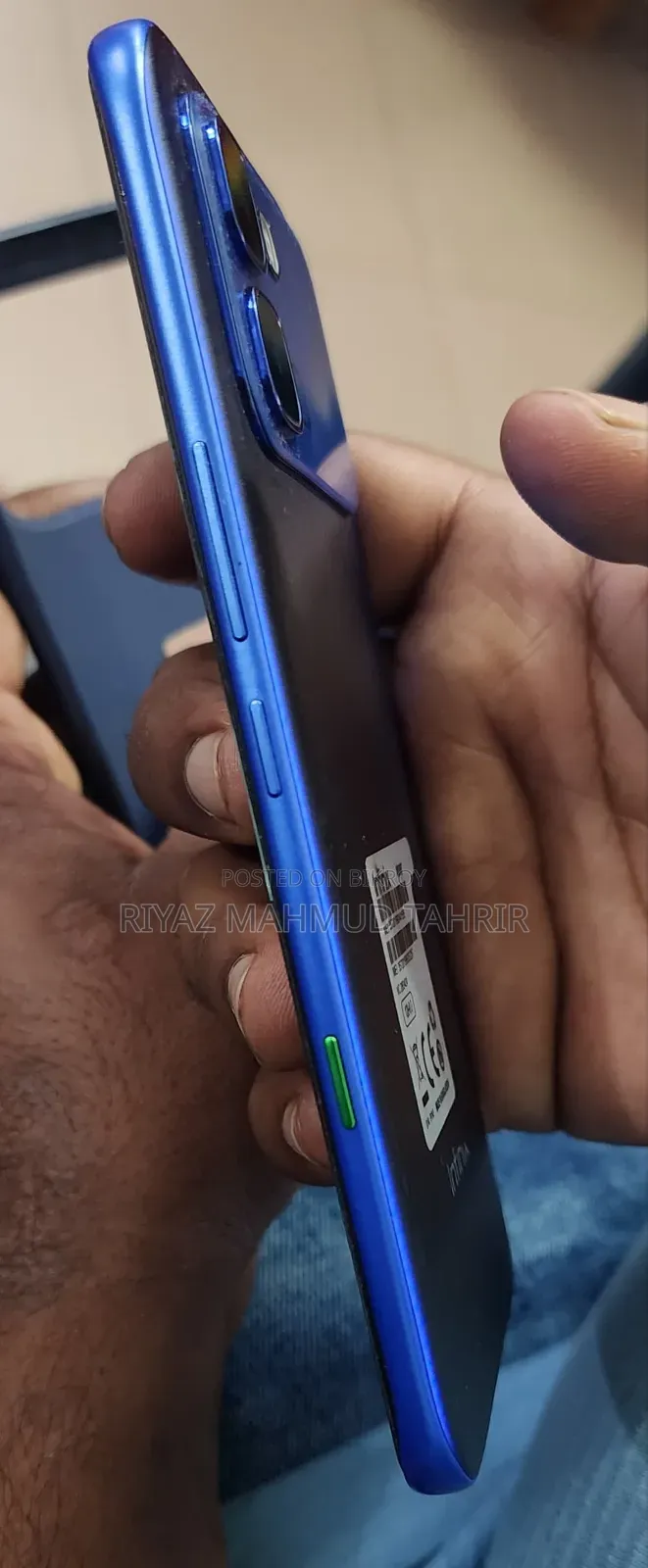 Infinix Note Edge 128 GB Blue