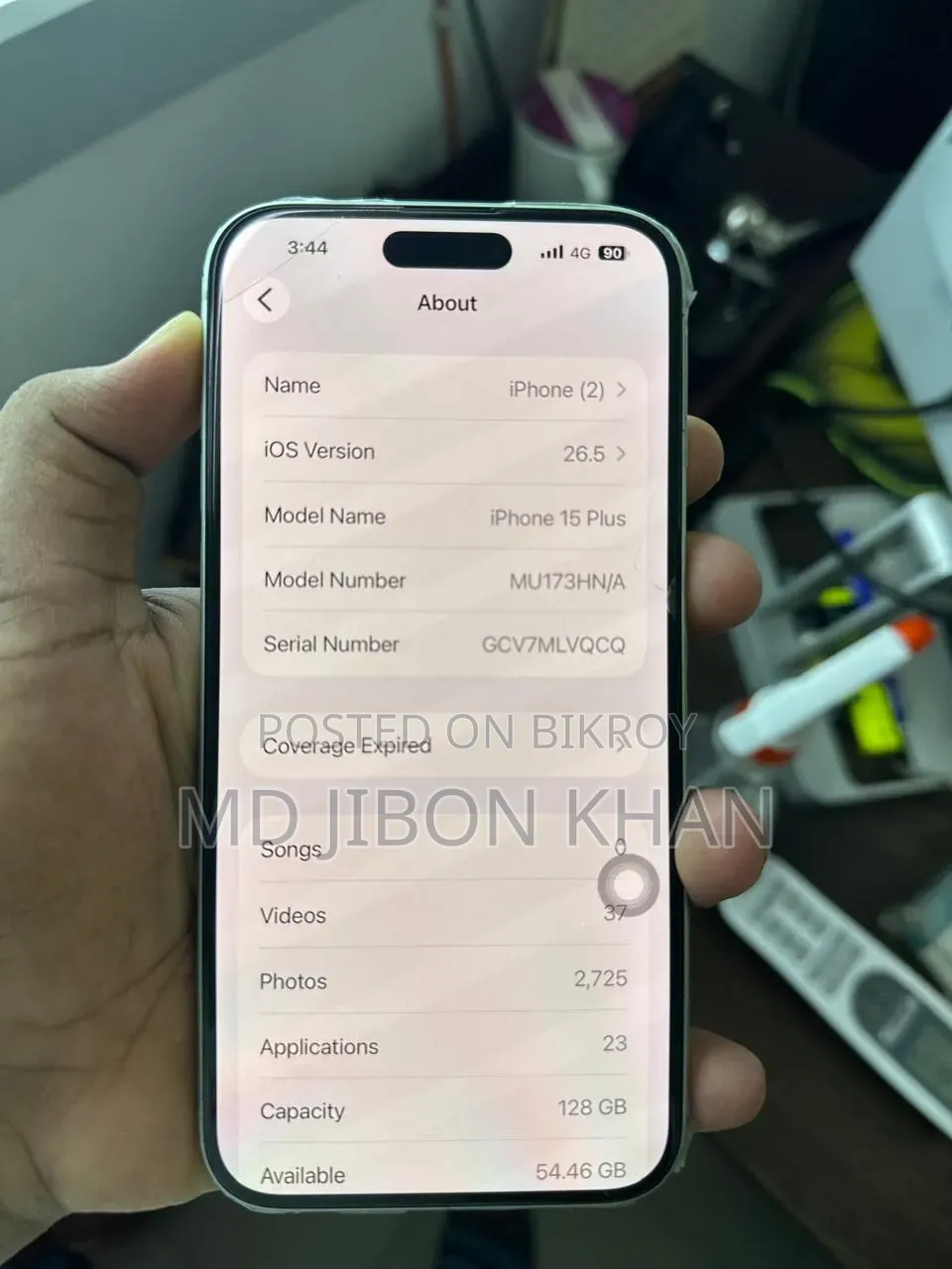 Apple iPhone 15 Plus 128 GB White