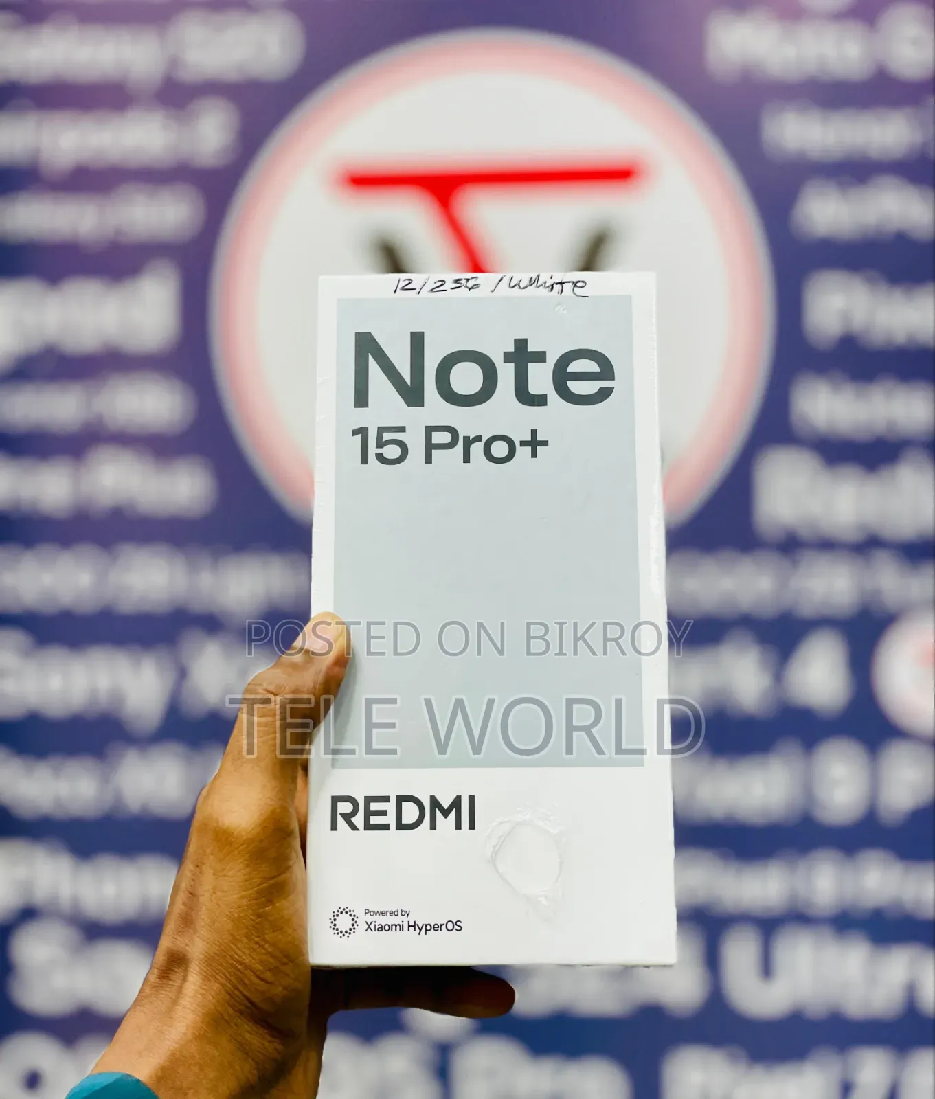 New Xiaomi Redmi Note 15 Pro+ 256 GB White