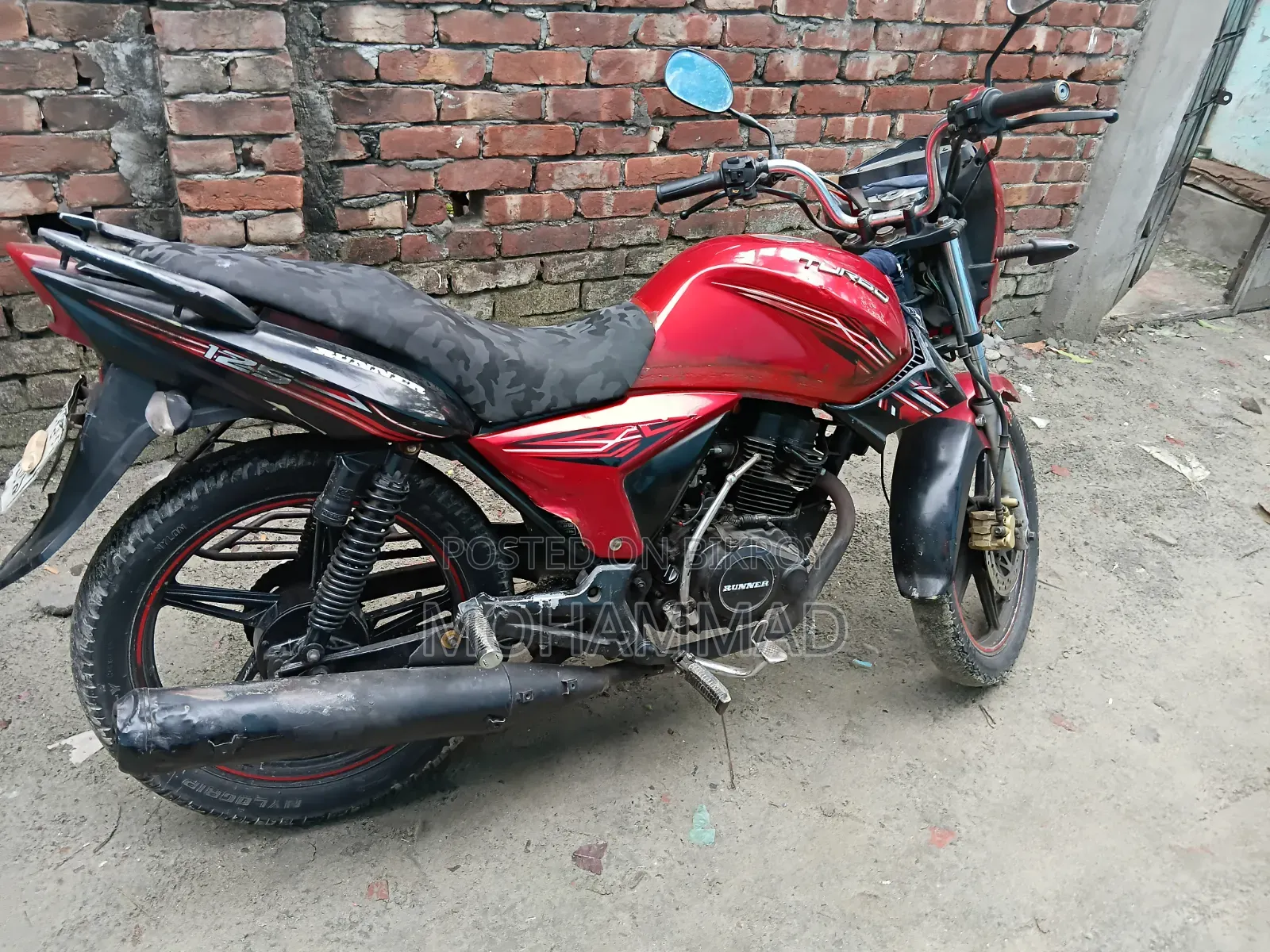 Runner Turbo 125 2018 Red