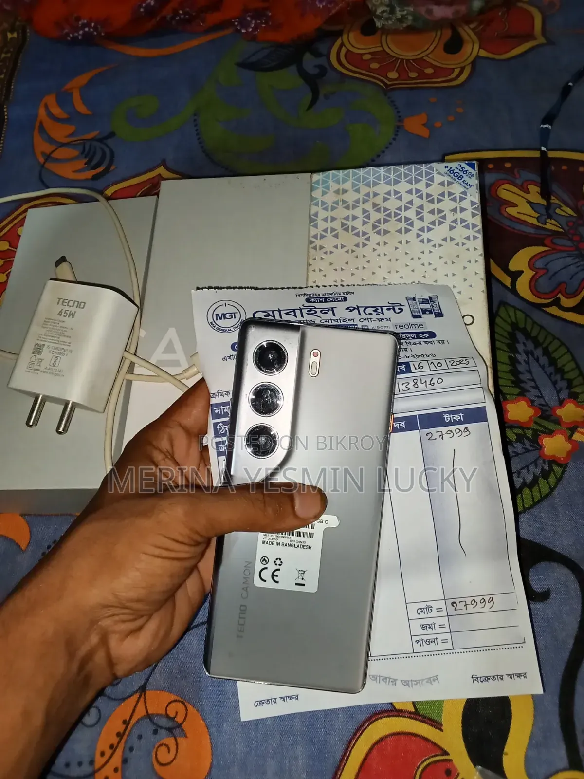 Tecno Camon 40 Pro 5G 256 GB