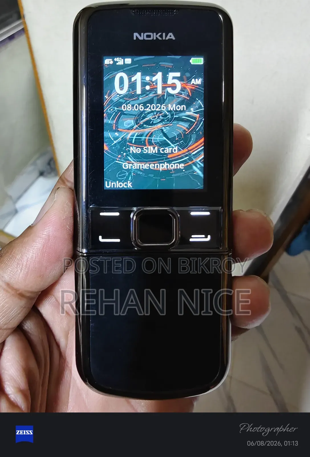 New Nokia 8800 Black