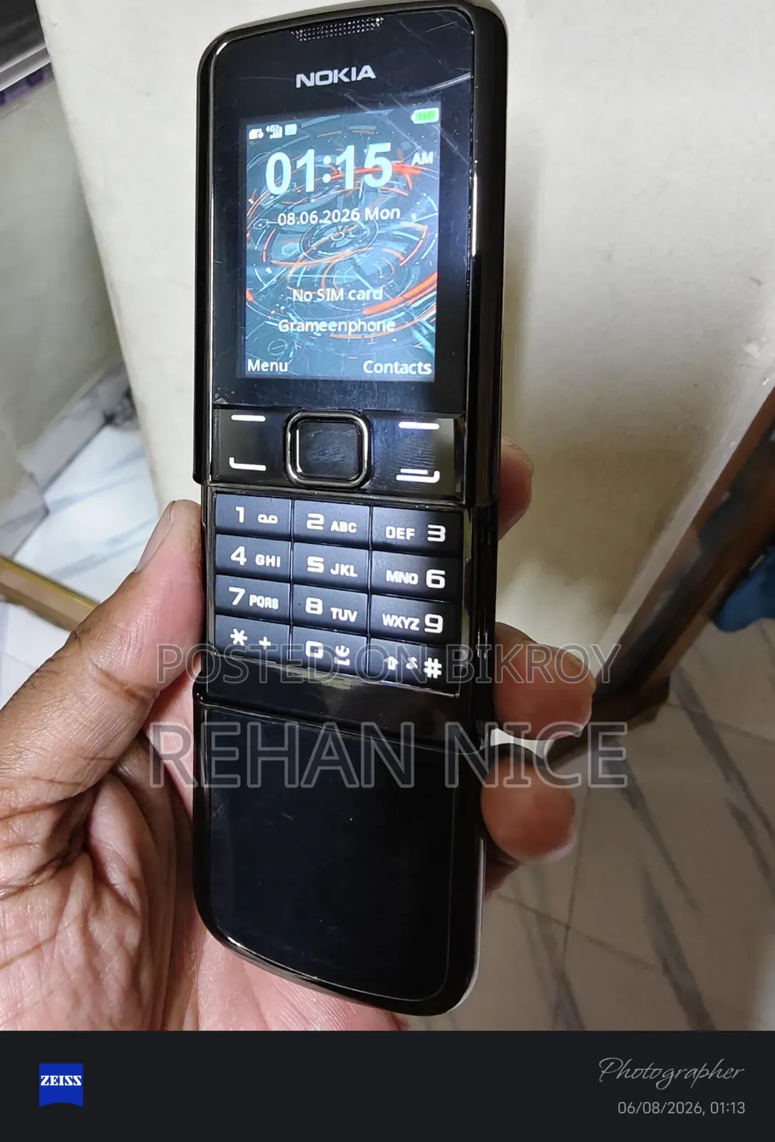 New Nokia 8800 Black