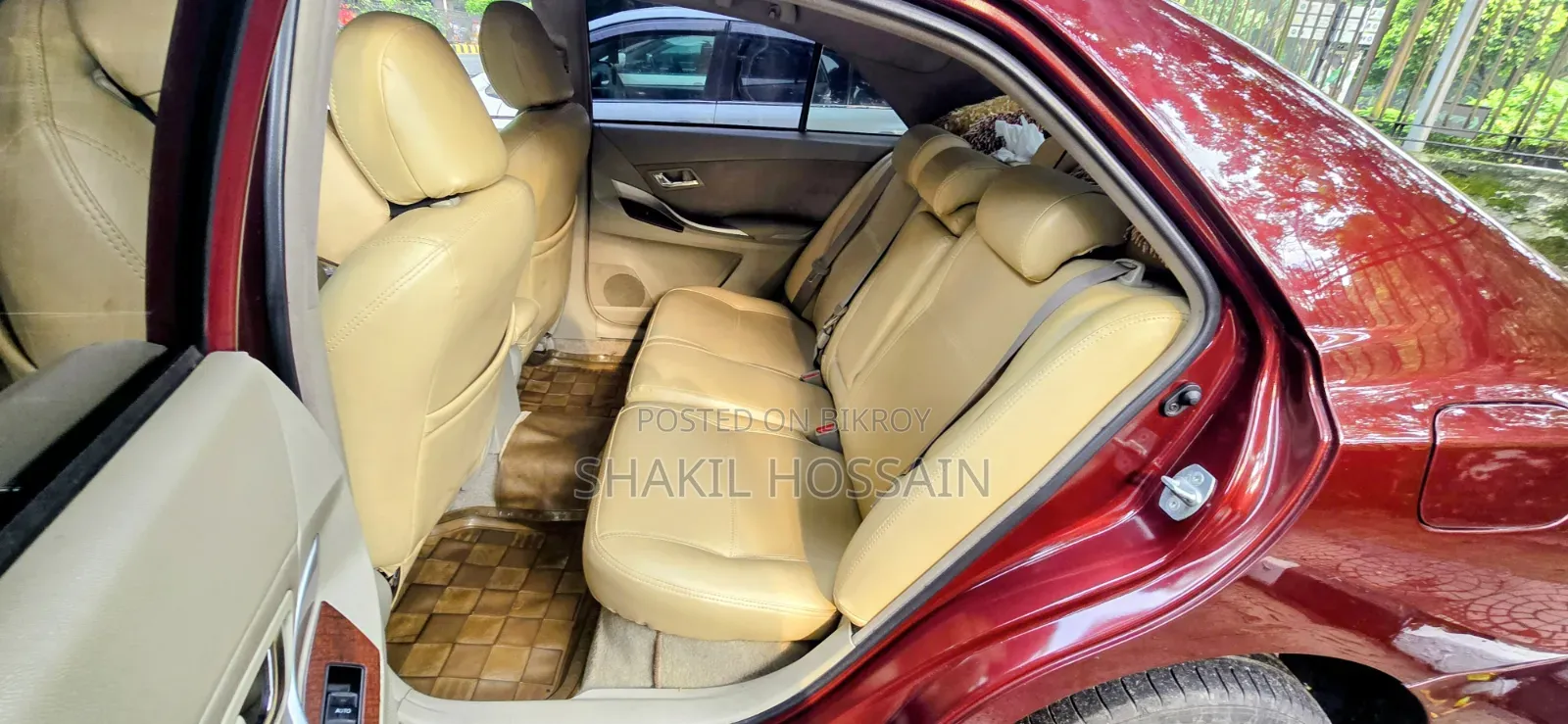 Toyota Allion 2011 Burgundy