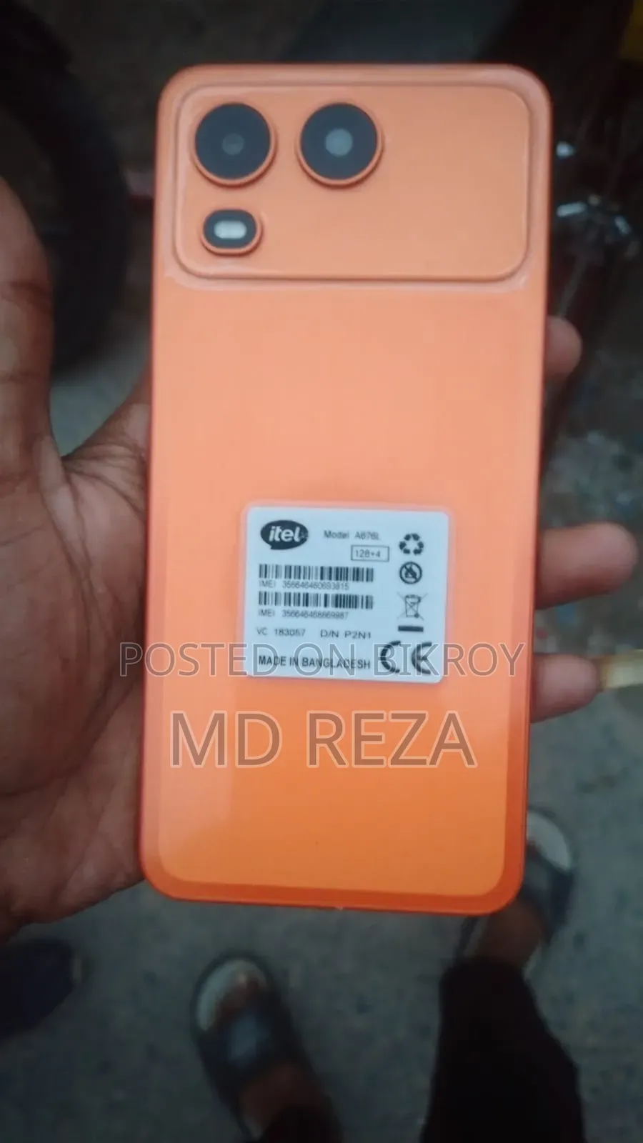 Itel A200+ 128 GB Orange