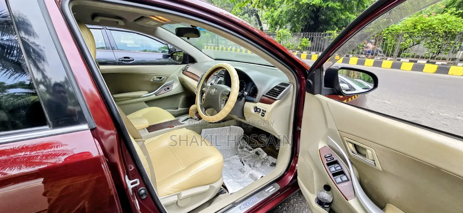 Toyota Allion 2011 Burgundy