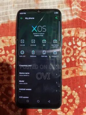 Infinix Hot 10 Lite X657B 32 GB Blue