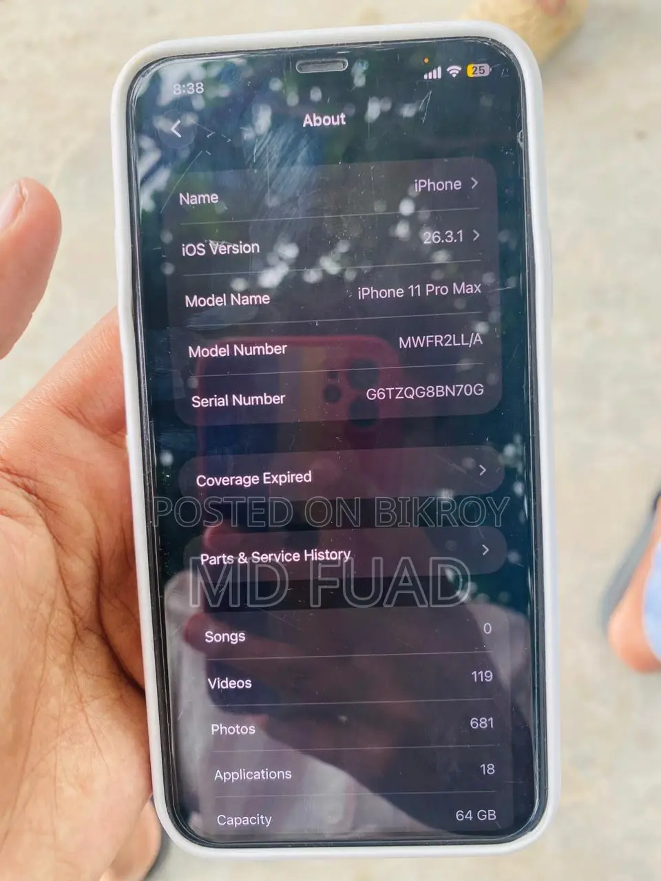 Apple iPhone 11 Pro Max 64 GB Gray