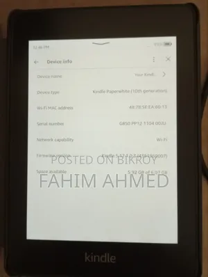 Amazon Kindle Paperwhite 8 GB Black