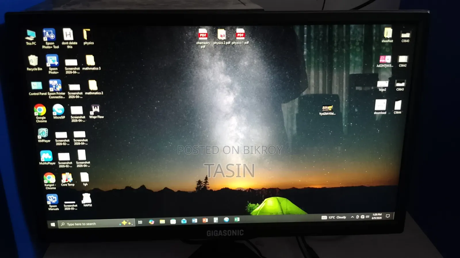 Gigabyte GA-H110MSTX-HD3-ZK 8GB Intel Core I7 SSD 128GB