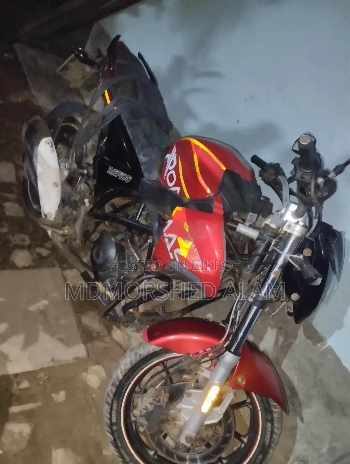 রোডমাস্টার র‍্যাপিডো ১৬৫ ২০১৭ রেড
