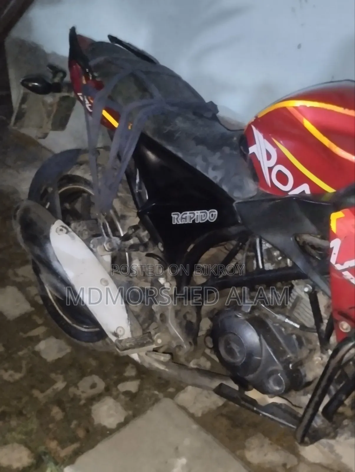 রোডমাস্টার র‍্যাপিডো ১৬৫ ২০১৭ রেড