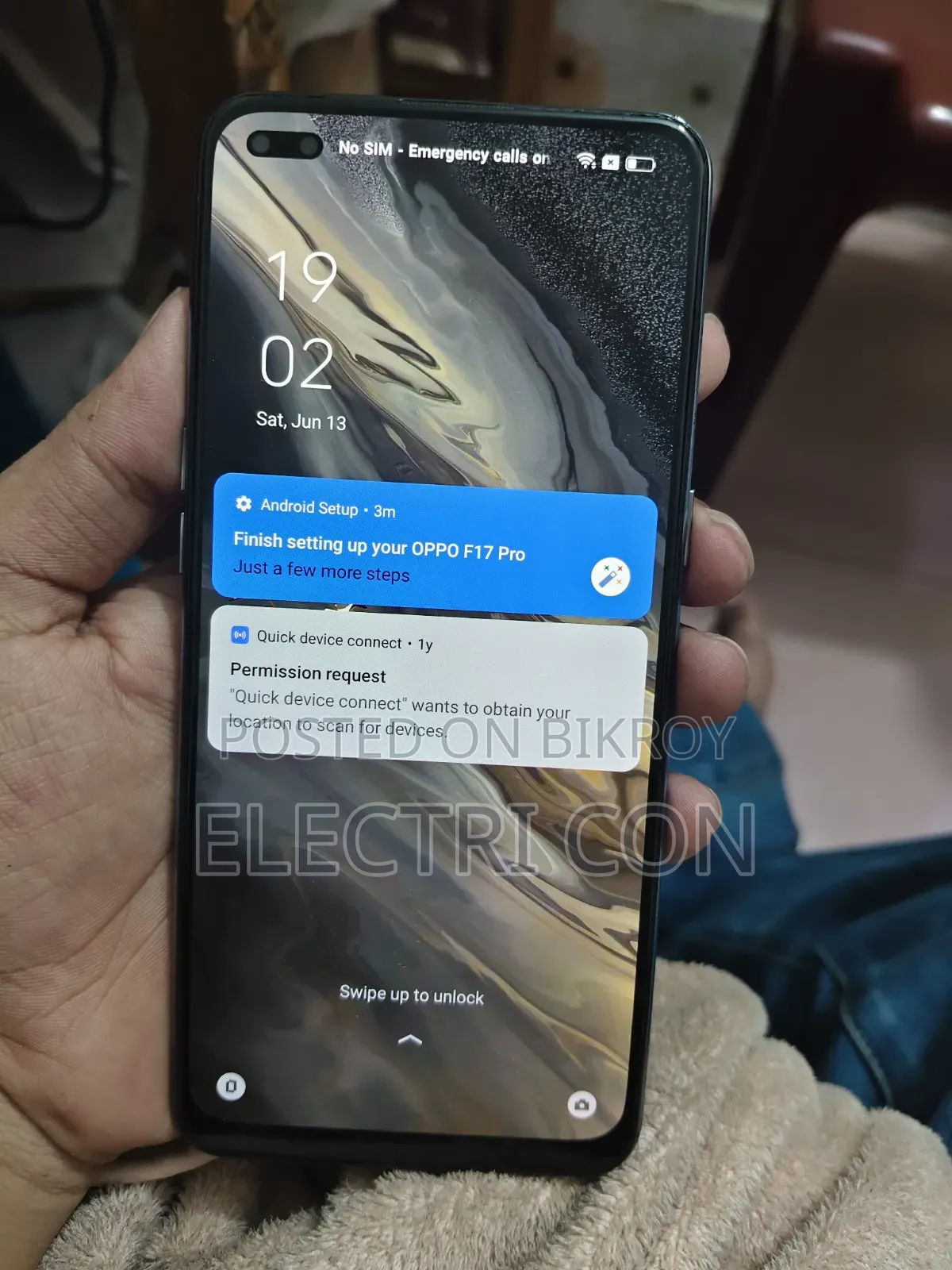 ওপ্পো এফ১৭ প্রো ১২৮ জিবি ব্লু