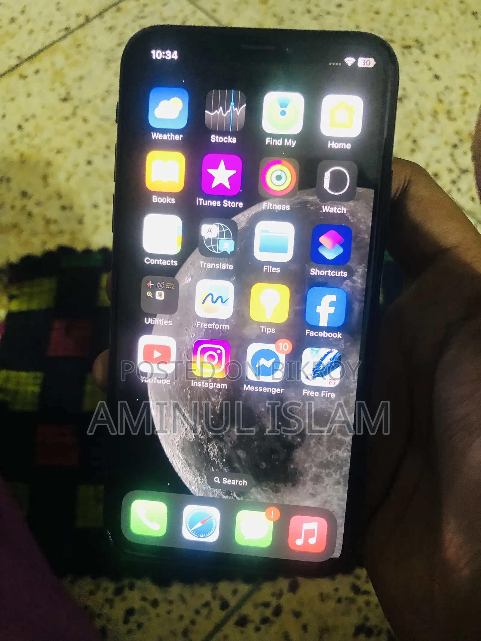 অ্যাপল আইফোন এক্স ৬৪ জিবি ব্ল্যাক