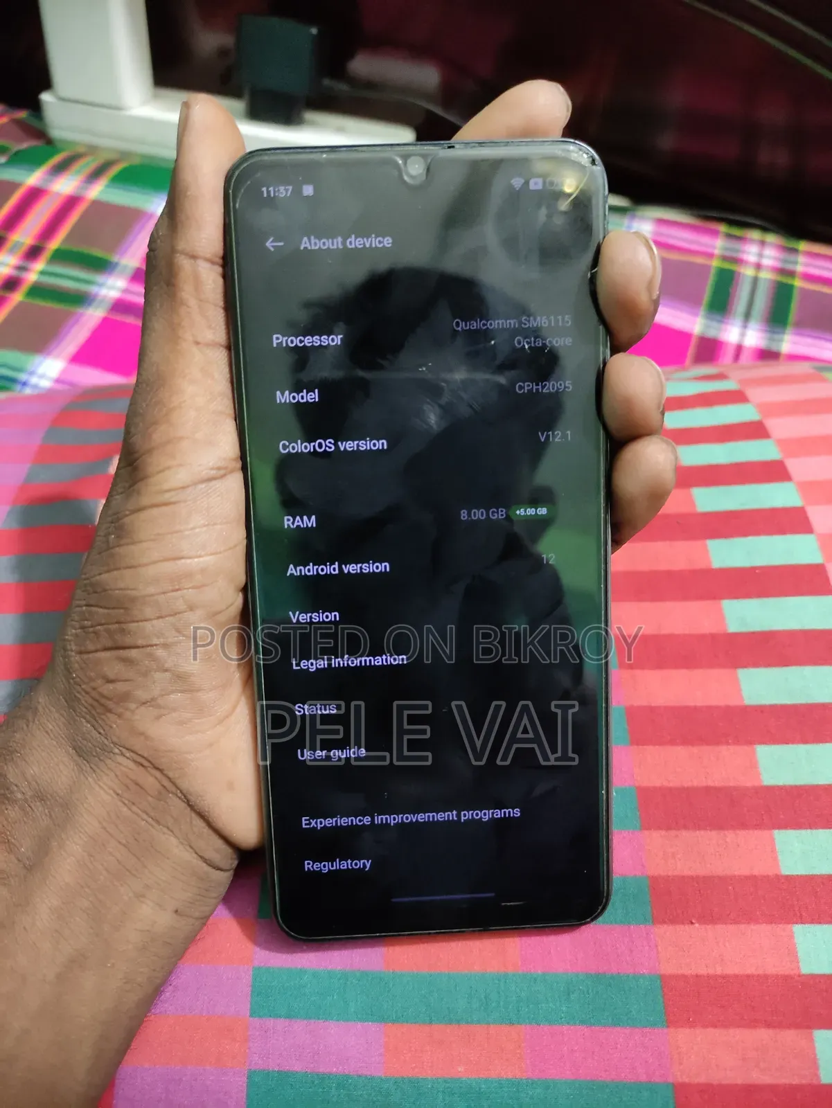 Oppo F17 128 GB Black