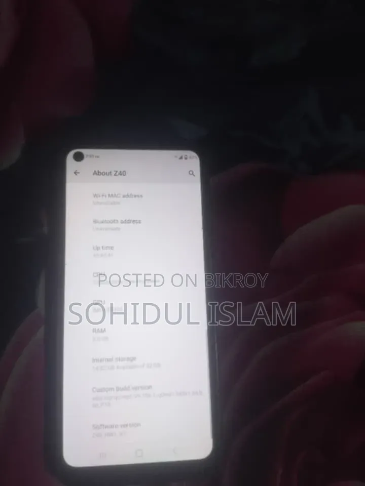সিম্ফনি জেড৪০ ৩২ জিবি ব্লু