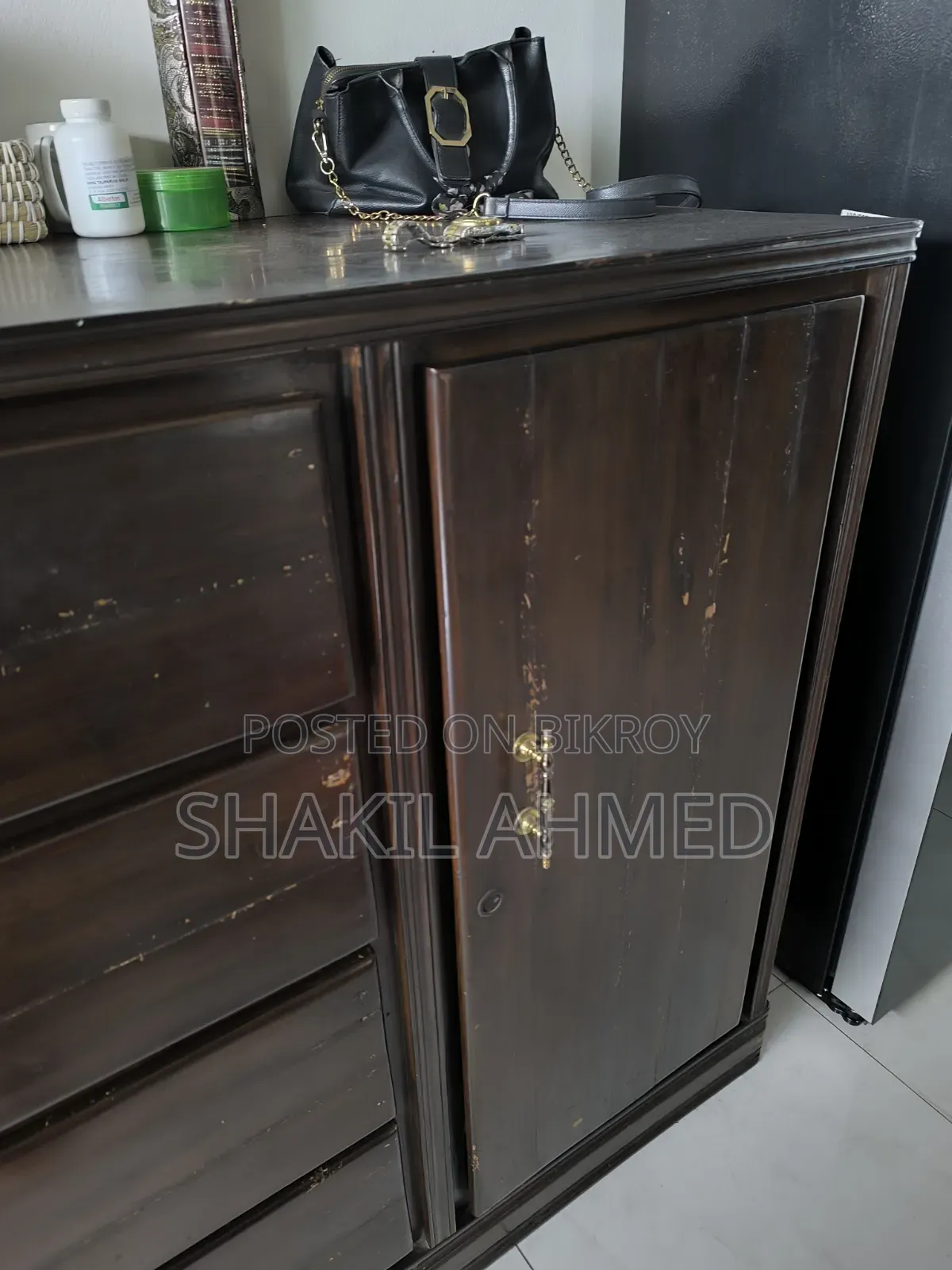 Teak Wood Wardrobe