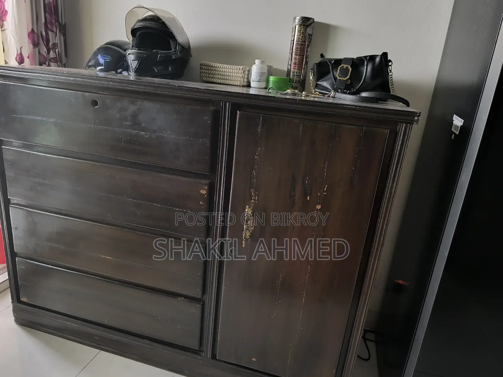 Teak Wood Wardrobe