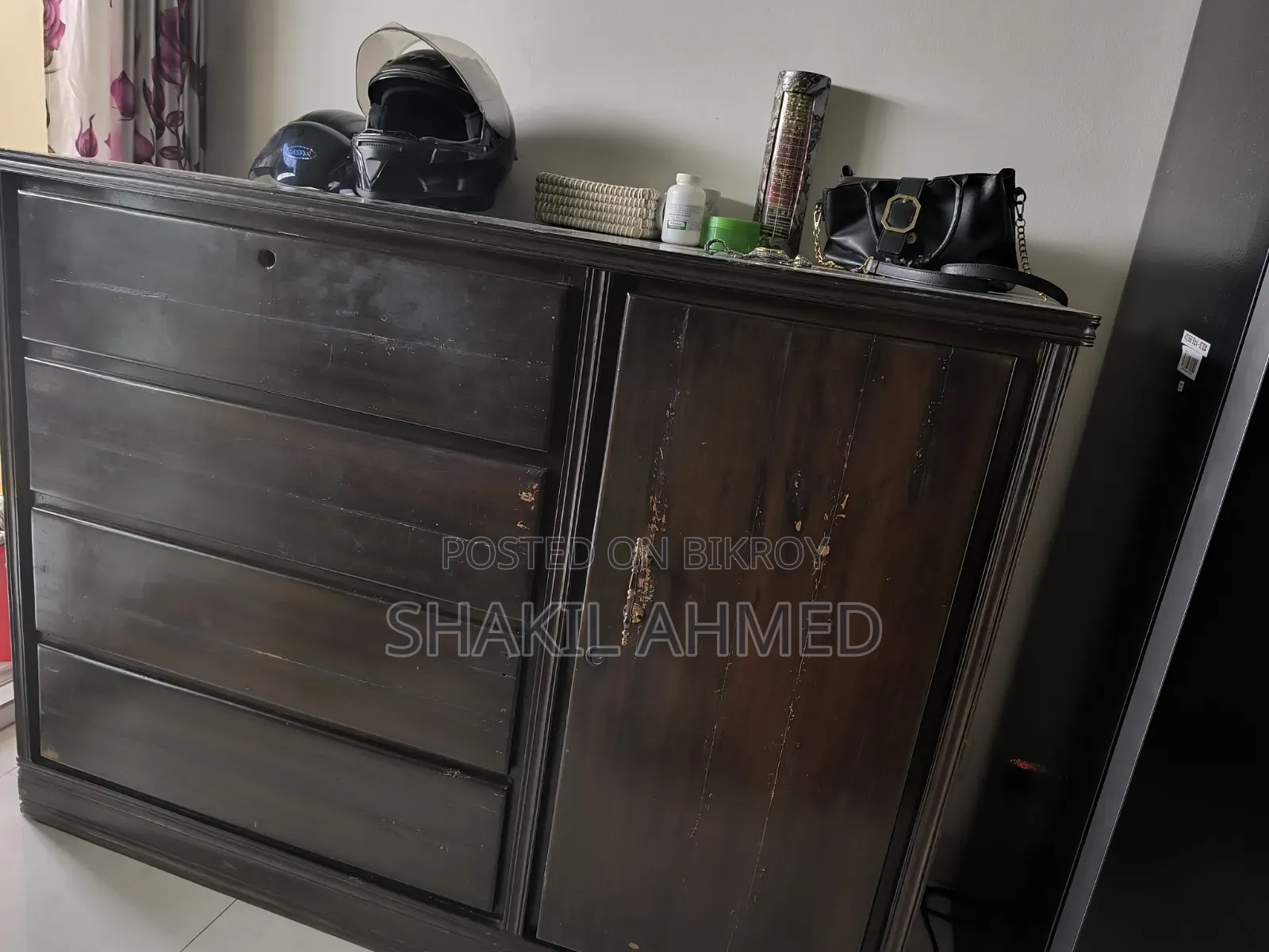 Teak Wood Wardrobe