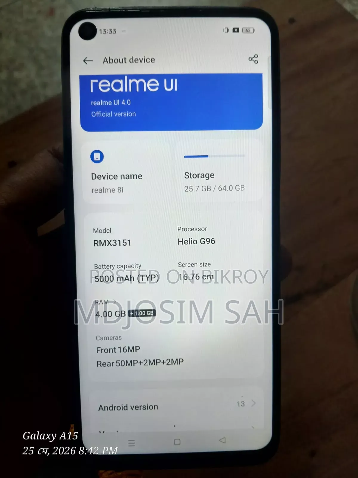 Realme Black