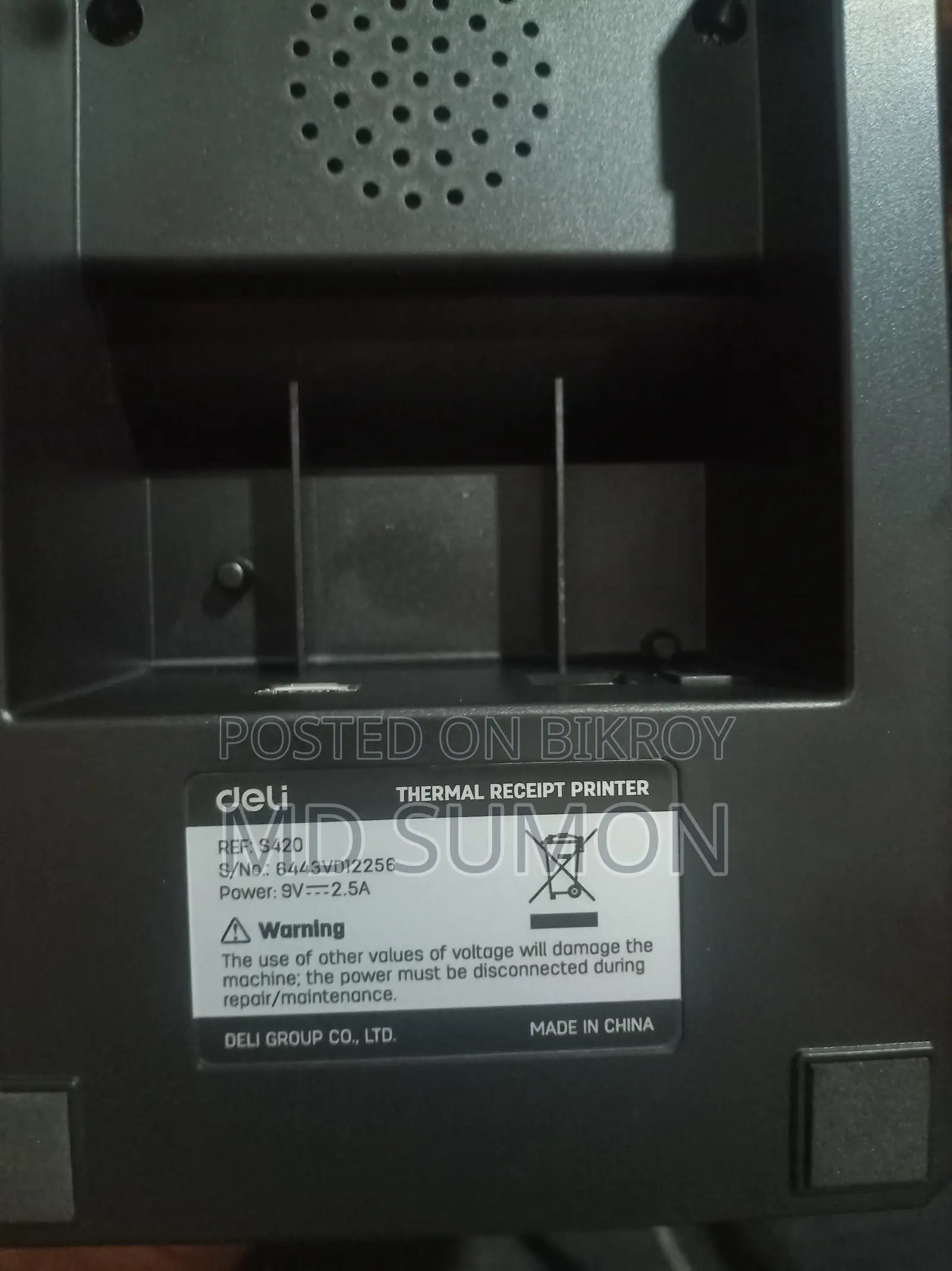 Deli S420 Mini Printer