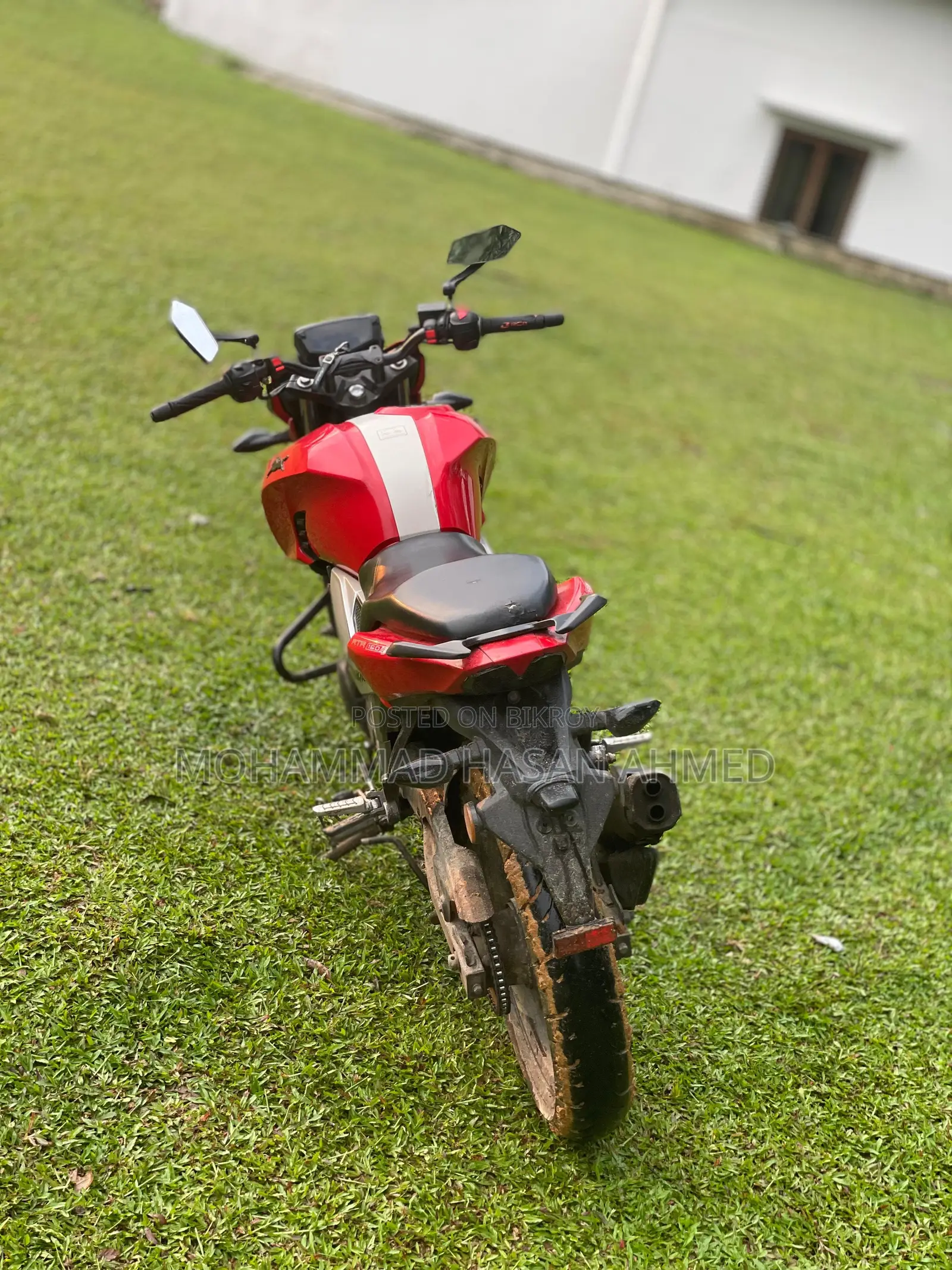 TVS Apache 160 4V 2020 Red
