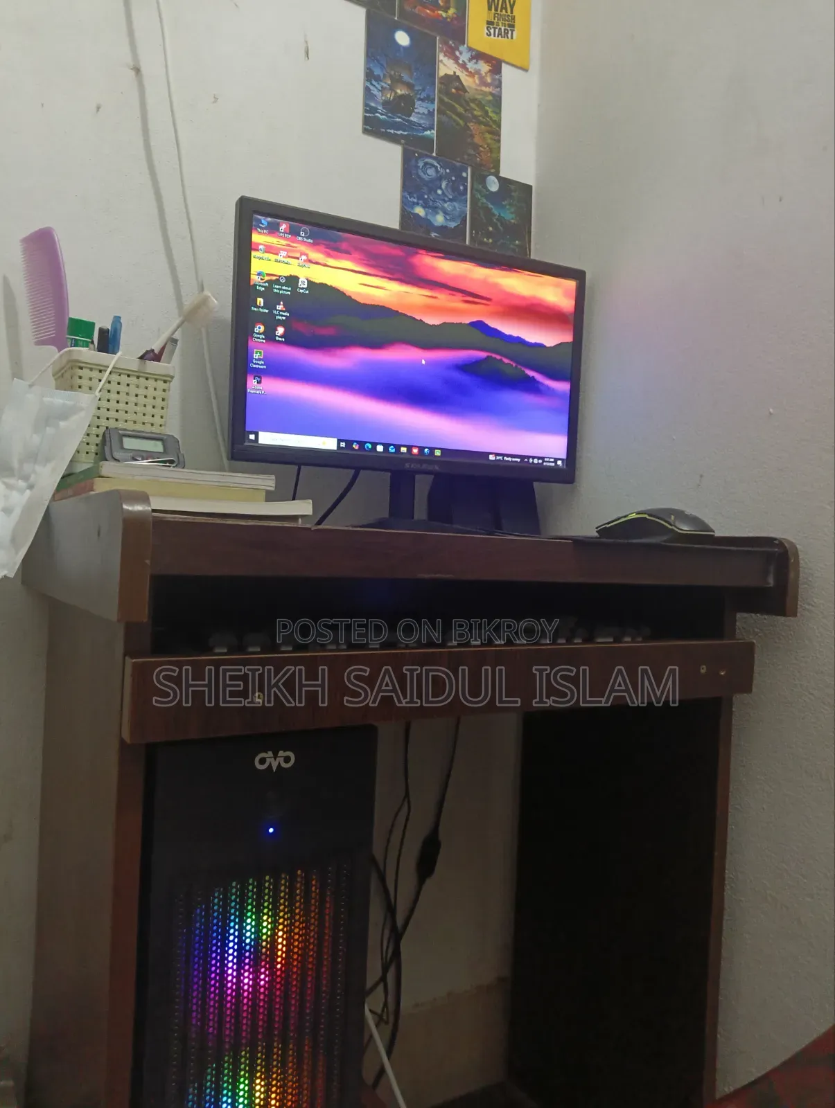 Desktop Computer 8GB Intel Core I7 SSD 128GB