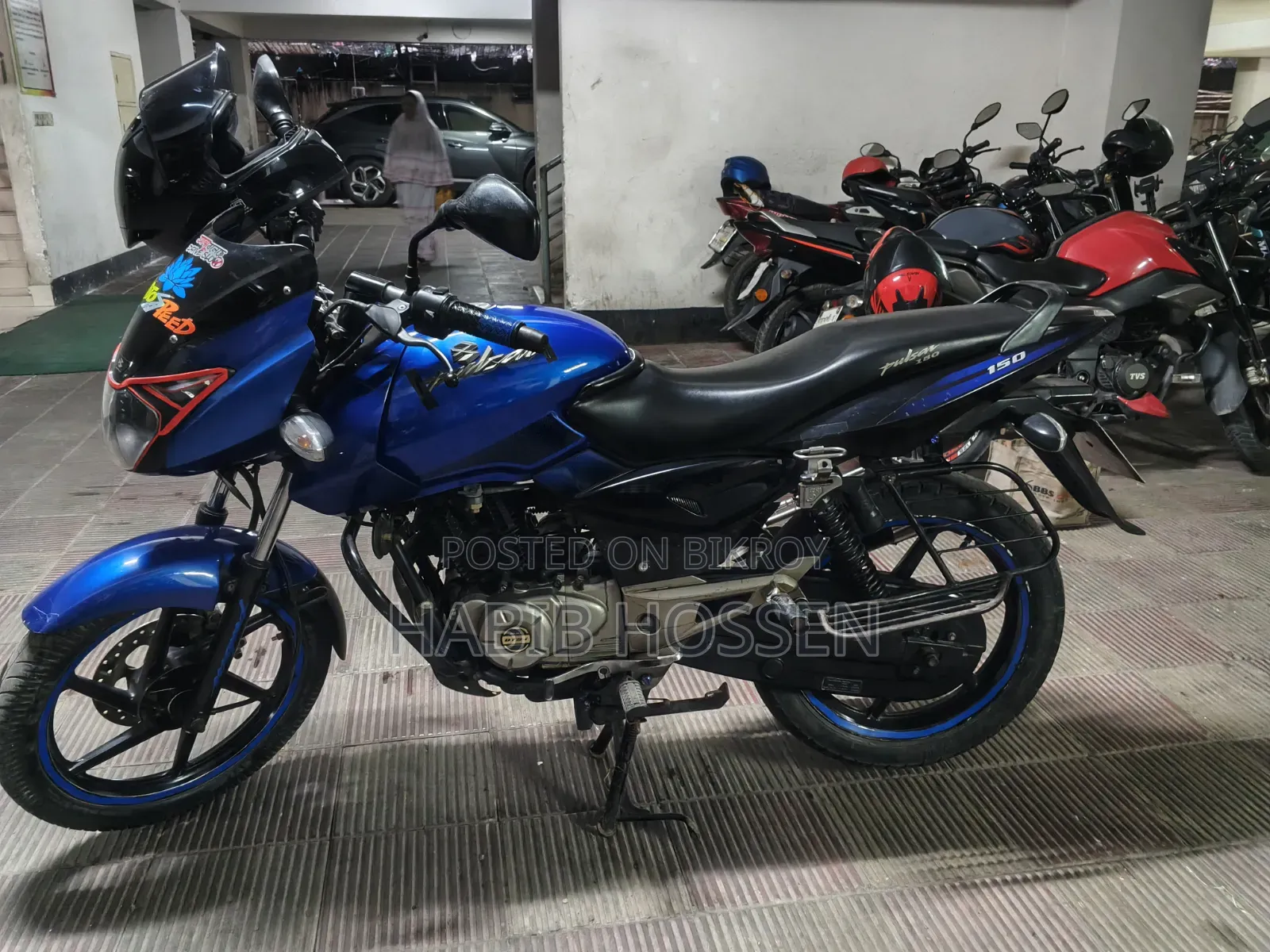 Bajaj Pulsar 150 2015 Blue