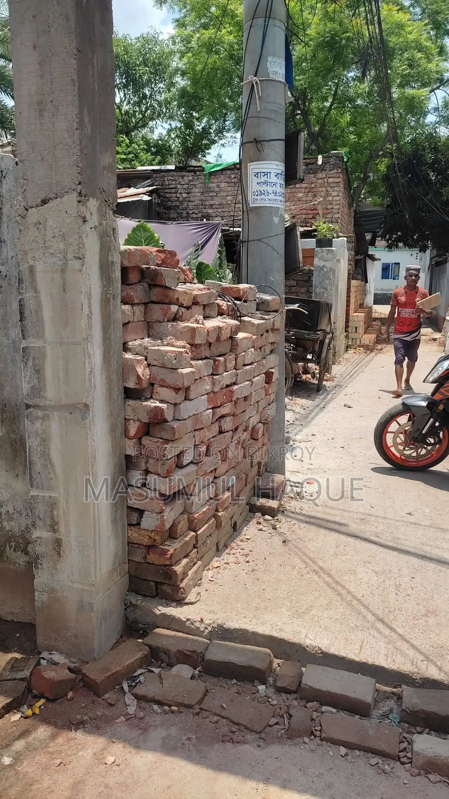 খুলনা শেখ পাড়া, শিববাড়ির কাছে ১.৯৬৮ ডেসিমেল (১.১৯ কাঠা) জমি