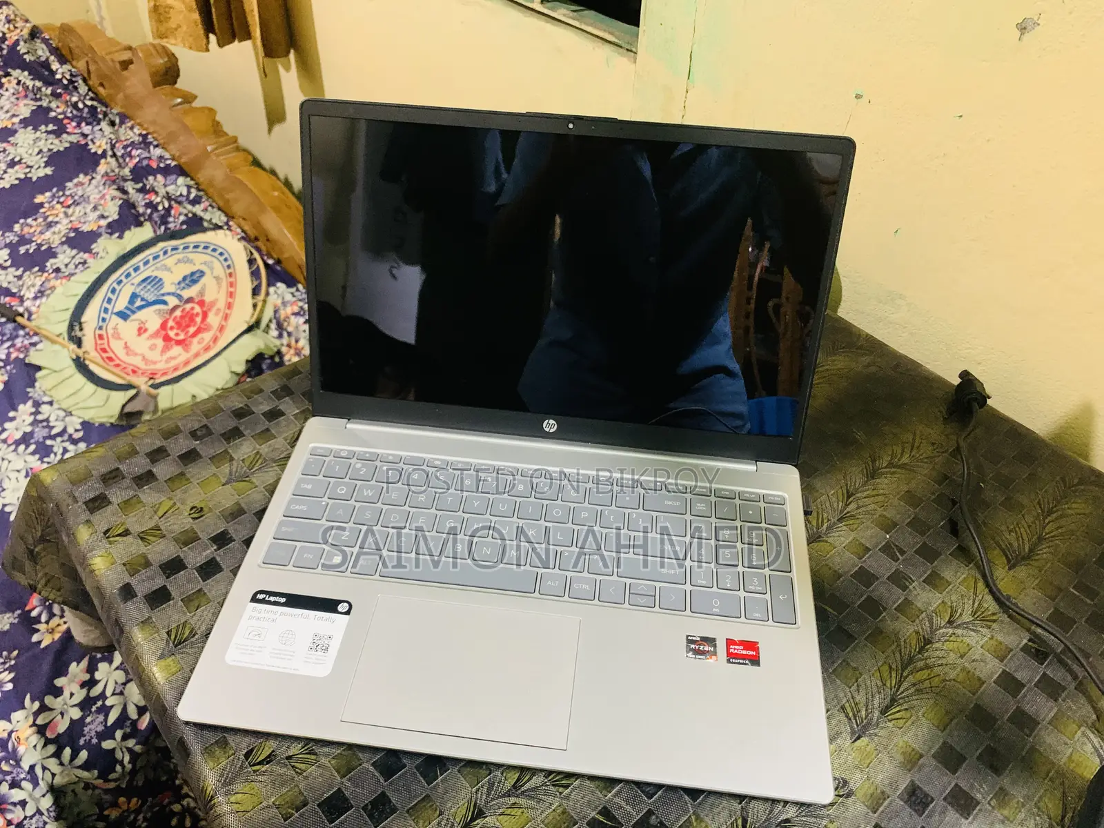 Laptop HP 15 8GB AMD Ryzen 5 SSD 512GB
