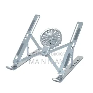 Aluminum Laptop Stand With Cooling Fan