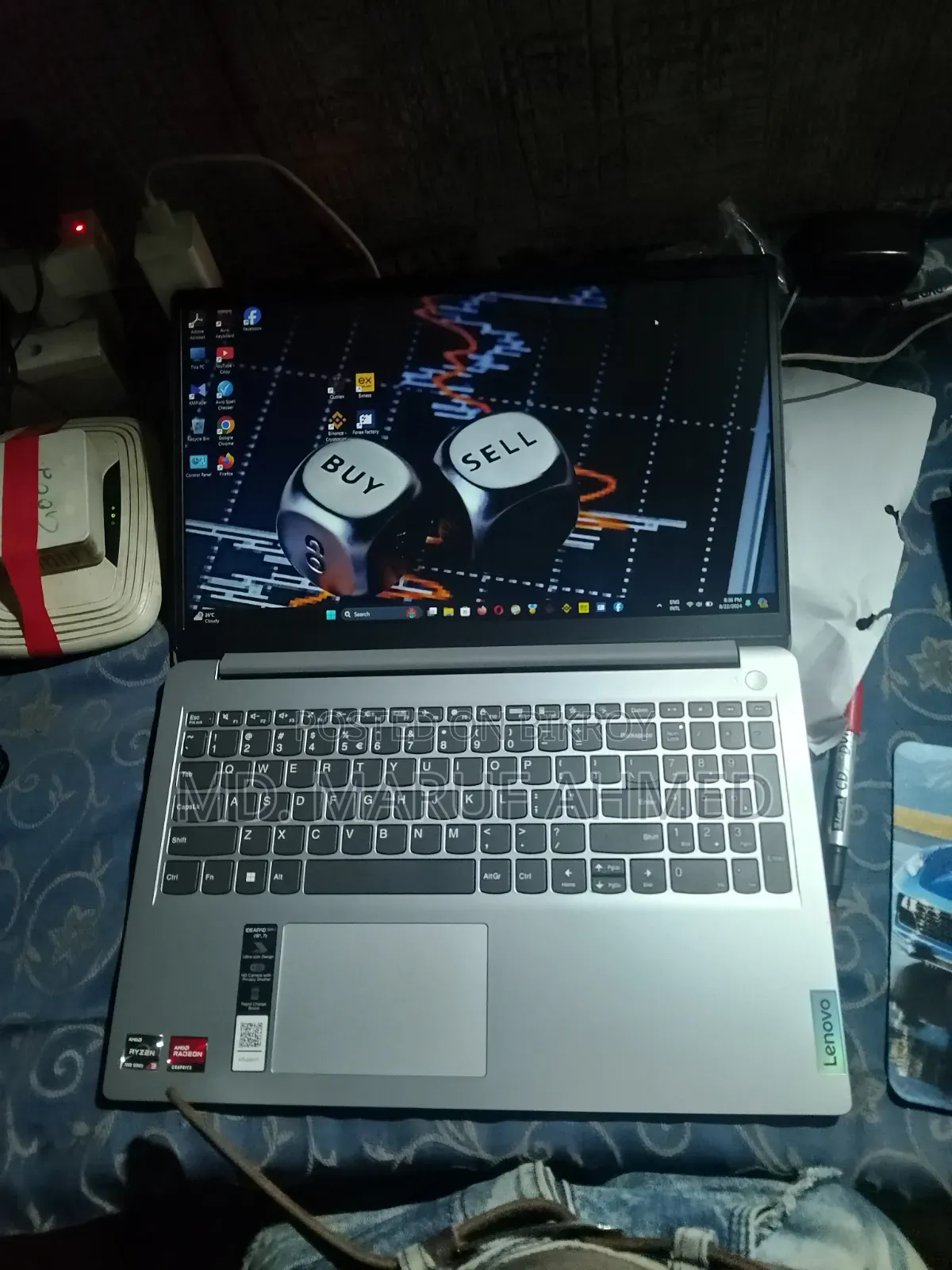 Laptop Lenovo IdeaPad 1 8GB AMD Ryzen 3 SSD 512GB