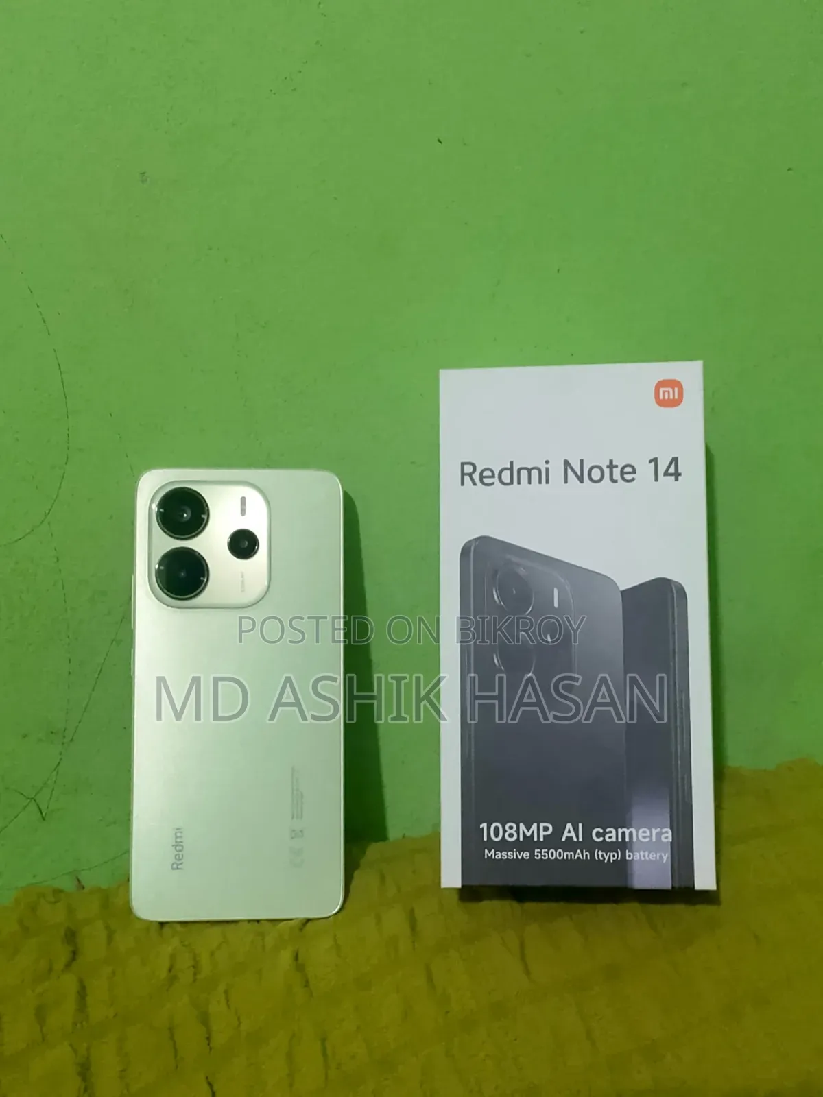 Xiaomi Redmi Note 14 4G 256 GB Green