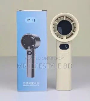 M11 Handheld Fan Portable Bladeless Mini Rechargeable Fan