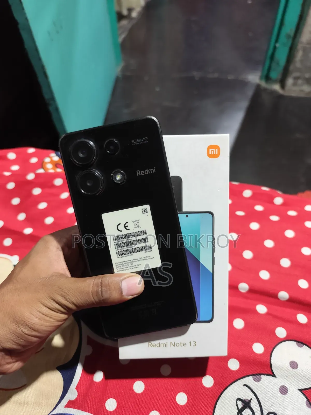 Xiaomi Redmi Note 13 256 GB Black