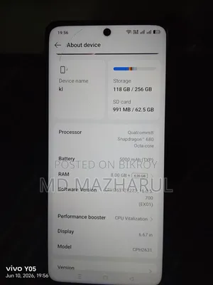 Oppo A60 256 GB