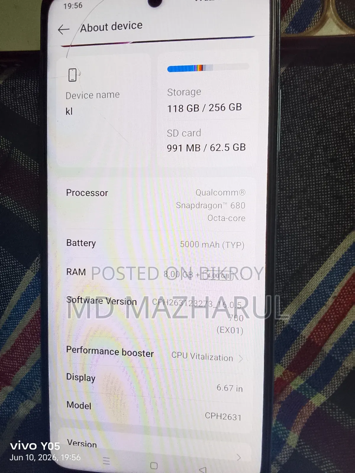 Oppo A60 256 GB