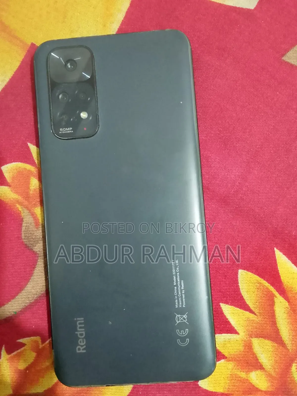Xiaomi Redmi Note 11 128 GB Black