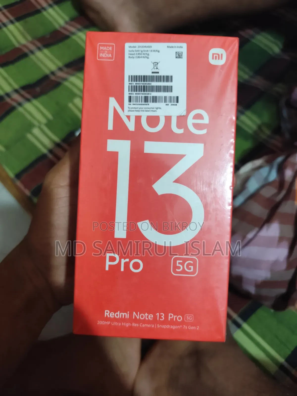 Xiaomi Redmi Note 13 256 GB Red