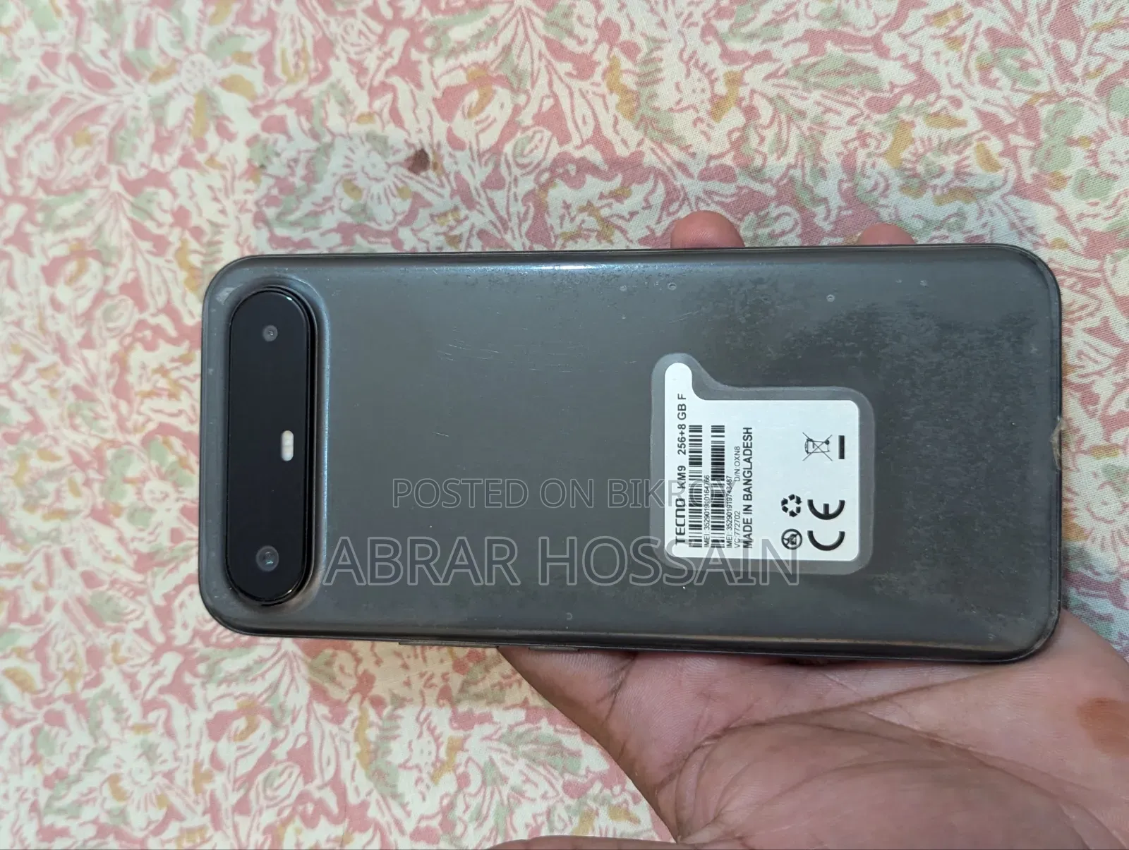New Tecno 256 GB Gray