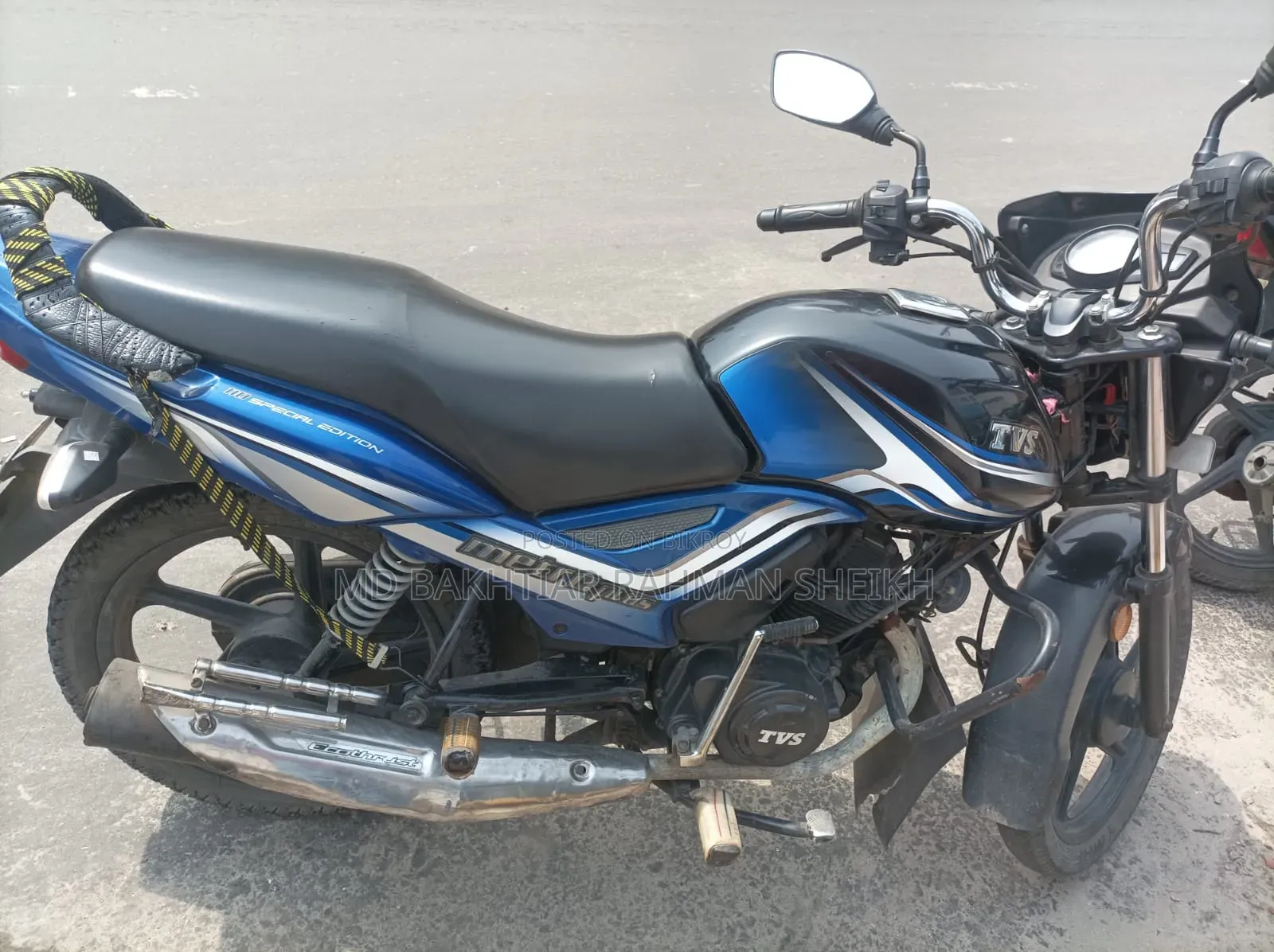 TVS Metro Plus 2019 Blue