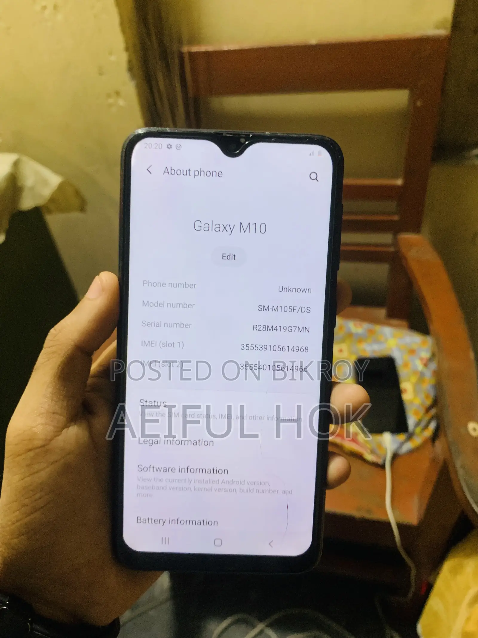 Samsung Galaxy M01 32 GB Blue