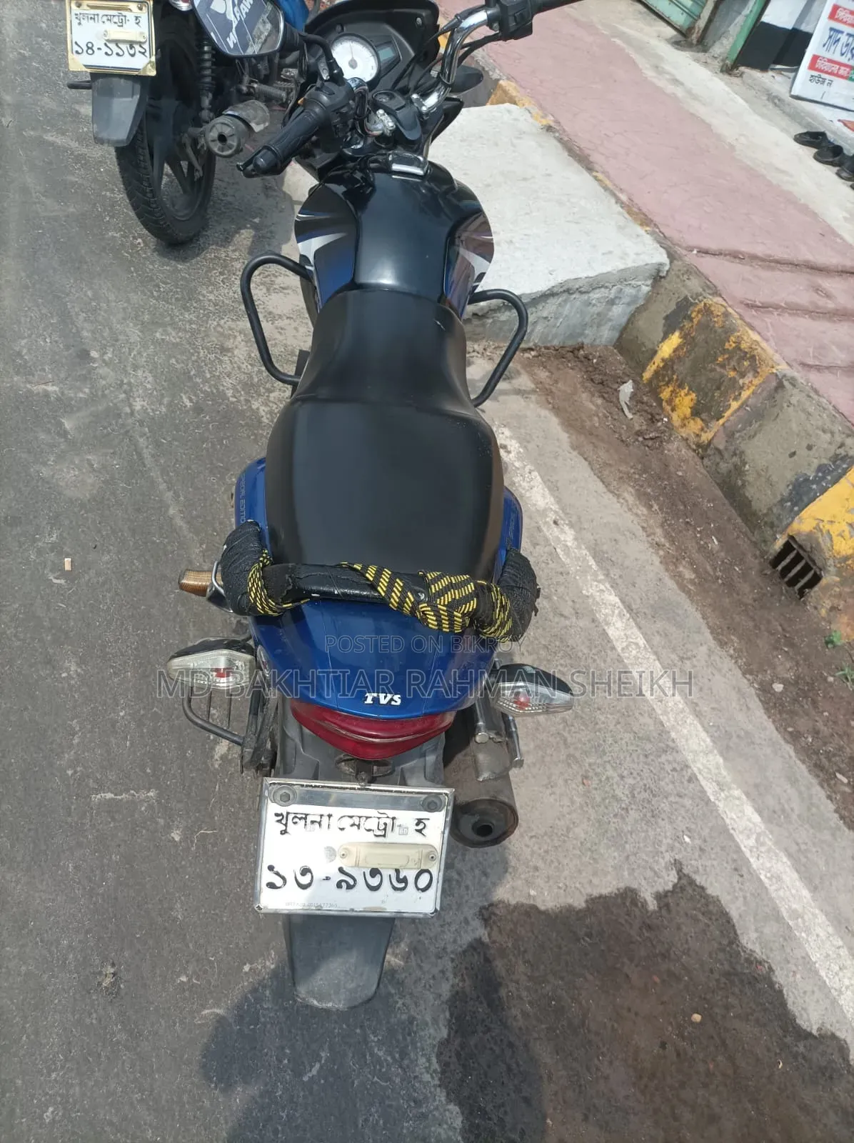 TVS Metro Plus 2019 Blue
