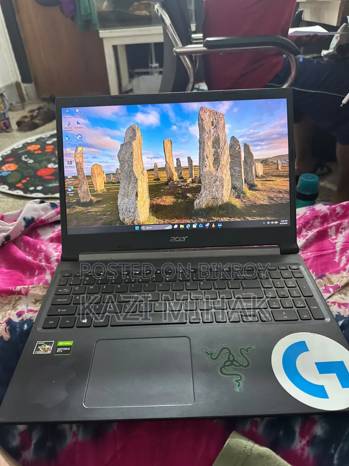 Laptop Acer Aspire 7 8GB AMD Ryzen 5 SSD 512GB