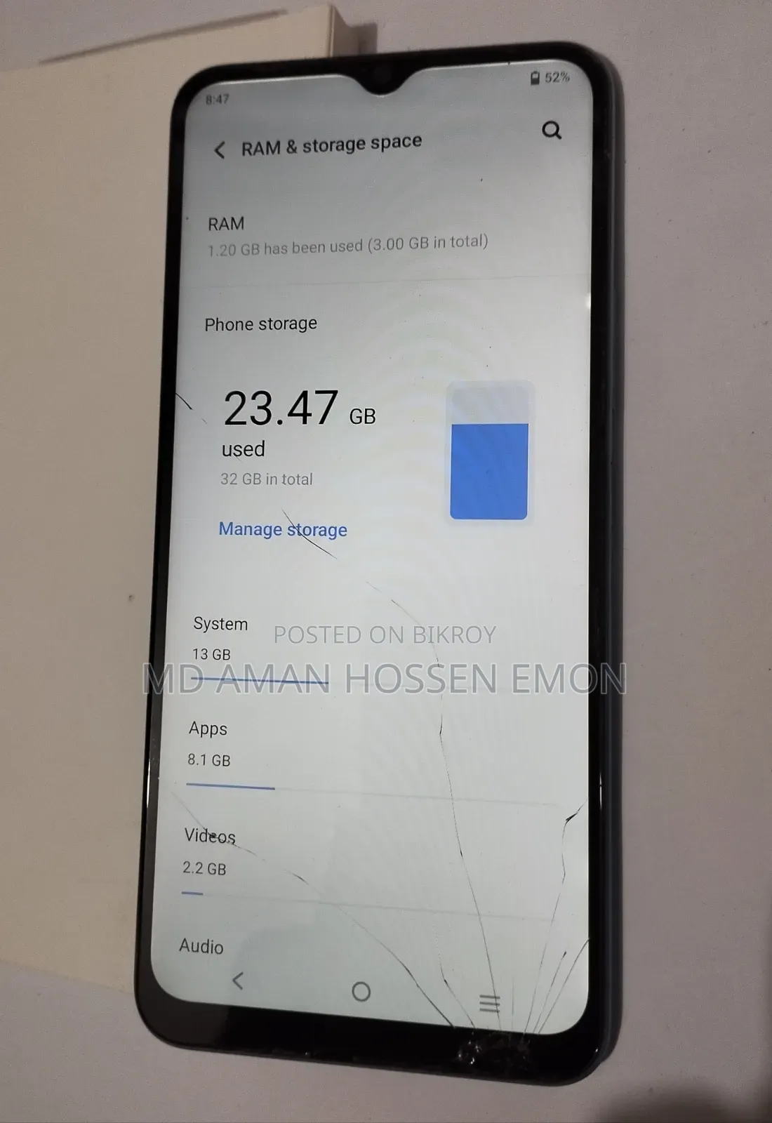 Vivo Y15S 32 GB Green