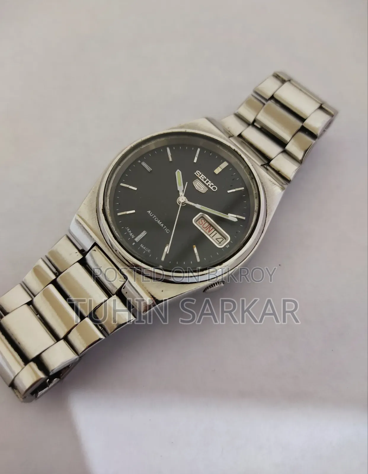 Vintage Original Seiko 5 Automatic Watch
