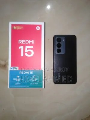 New Xiaomi Redmi 15 256 GB Black