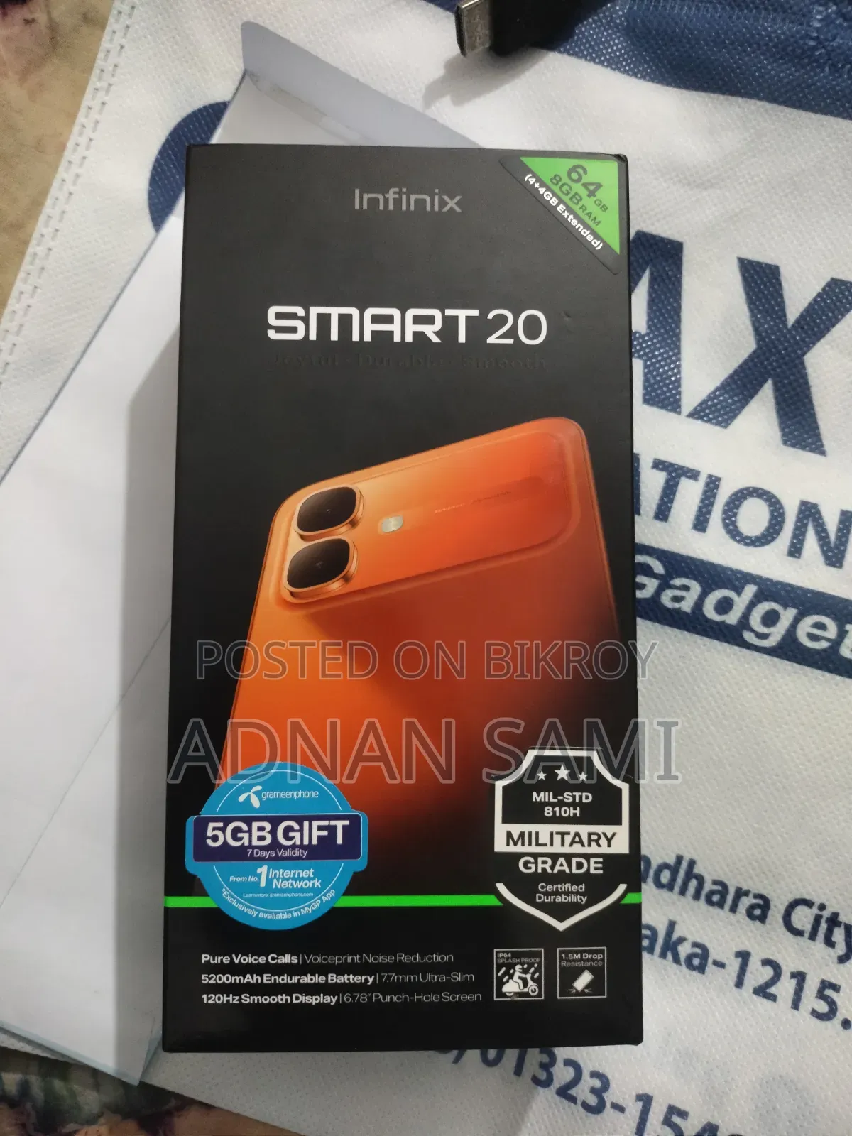 New Infinix Smart 20 64 GB Orange
