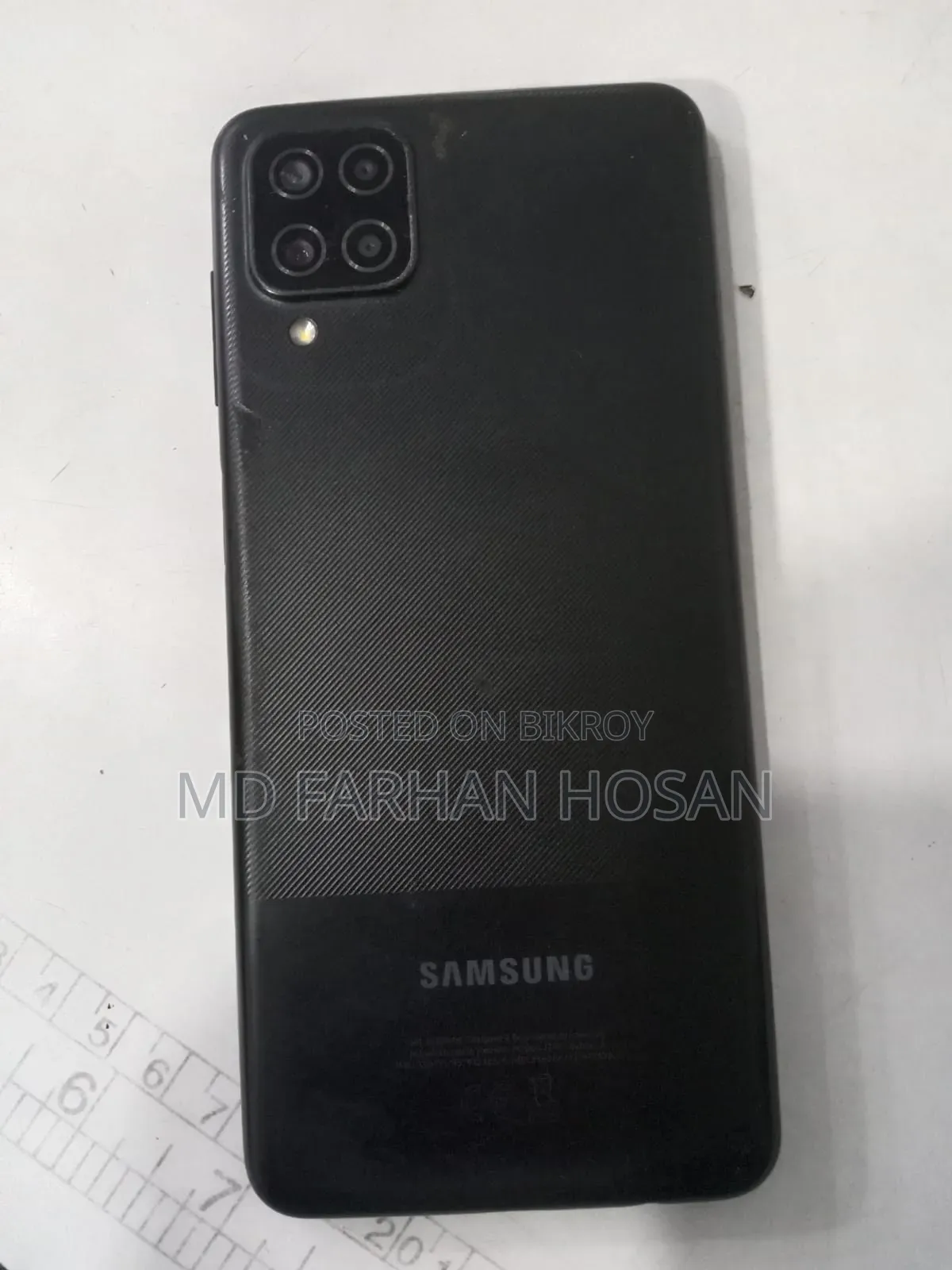 Samsung Galaxy A12 64 GB কালো